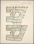 Hamilton Court,  north. Plan of first floor; Plan of upper floors.