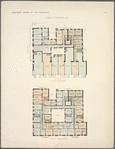 The Saxonia. Plan of first floor; Plan of upper floors.