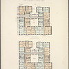 The Kings College. Plan of first floor; Plan of upper floors.