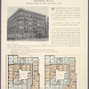 Arthur Hall, northeast corner 96th Street and Madison Avenue; Plan of first floor; Plan of upper floors.