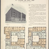 La Touraine and Mont Cenis, 46 and 50 Morningside Drive; Typical floor plan of the Mont Cenis, 50 Morningside Drive West, southwest corner of 116th Street ; Typical floor plan of La Touraine, 46 Morningside Drive West,  northwest corner of 115th Street.