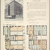 Tuxedo Court, 30-34 East 128th Street; Plan of first floor; Plan of upper floors.