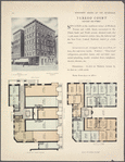 Tuxedo Court, 30-34 East 128th Street; Plan of first floor; Plan of upper floors.