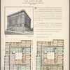 The Bryn Mawr, southeast corner Amsterdam Avenue and 121th Street; Plan of first floor; Plan of upper floors.