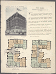 The Elbe, northwest corner Riverside drive and 143rd Street; Plan of first floor; Plan of upper floors.