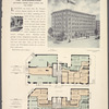 The Knickerbocker, southwest corner Union Avenue and 158th Street; Plan of first floor; Plan of upper floors.