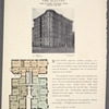 The Alclyde, 2 West 94th Street, southwest corner Central Park West; Plan of upper floors.