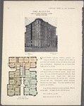 The Alclyde, 2 West 94th Street, southwest corner Central Park West; Plan of upper floors.