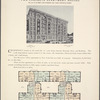 Two concrete partment houses: Nos. 616 to 628 West One hundred and thirty-seventh Street; Typical plan of upper floors.