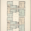 The Lansdown. Plan of first floor; Plan of upper floors.