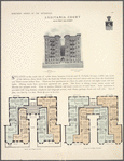 Lusitania Court, 402-410 West 148th Street; Plan of first floor; Plan of upper floors.