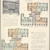 The Mayfield, 15 East 10th Street; Plan of first floor; Plan of upper floors.