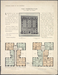 The Pennington, 314-318 West 95th Street; Plan of first floor; Plan of upper floors.