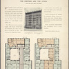 The Porthos and the Athos, 146-148 and 152-154 West 118th Street ; Plan of first floor; Plan of upper floors.