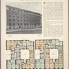 The Sonoma and Medina, west side of Claremont Avenue, between 125th and 127th Streets; Plan of first floor; Plan of upper floors.