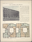 The Sonoma and Medina, west side of Claremont Avenue, between 125th and 127th Streets; Plan of first floor; Plan of upper floors.