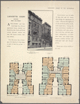 Lafayette Court, 251-253-255 West 129th Street; Plan of first floor; Plan of upper floors.