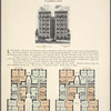 Fairview Court, 175 Claremont Avenue; Plan of first floor; Plan of upper floors.