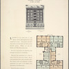 Park Court, 407 West 115th Street; Plan of upper floors.