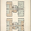 The Aberdeen. Plan of upper floors; Plan of first floor.
