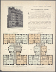 The Washington Square, 82-86 Washington place; Plan of first floor; Plan of upper floors.