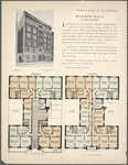 Warren Hall, 404 West 115th Street; Plan of first floor; Plan of upper floors.