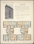 The Robert, 14-16 West 107th Street; Plan of first floor; Plan of upper floors.
