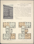 The Blennerhasset, 507 West 111th Street; Plan of first floor; Plan of upper floors.