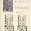 The Rochambeau, 1858-1860 Seventh Avenue; Plan of first floor; Plan of upper floors.