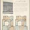 Nos. 535 West 151th Street, and Nos. 534 West 152th Street; Plan of first floor; Plan of upper floors.