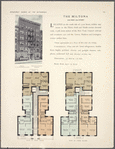 The Miltona, 28-30 West 131st Street; Plan of first floor; Plan of upper floors.