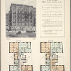 The Camden, 206 West 95th Street; Plan of first floor; Plan of upper floors.