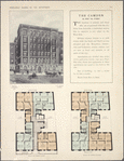 The Camden, 206 West 95th Street; Plan of first floor; Plan of upper floors.