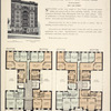Marimpol Court and Simna Hall, 521-523 and 525-527 West 122nd Street; Plan of first floor; Plan of upper floors.