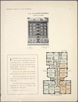 La Valenciennes, 404 West 116th Street; Plan of upper floors.