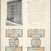 The Terrace, 405 West 118th Street; Plan of first floor; Plan of upper floors.