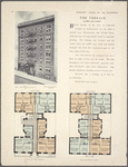 The Terrace, 405 West 118th Street; Plan of first floor; Plan of upper floors.