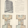 Gramercy Court, Nos. 152-156 East 22nd Street; Plan of first floor; Plan of upper floors.