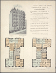 Gramercy Court, Nos. 152-156 East 22nd Street; Plan of first floor; Plan of upper floors.
