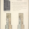 The Allenel, 310 West 93rd Street; Plan of first floor; Plan of upper floors.