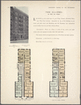 The Allenel, 310 West 93rd Street; Plan of first floor; Plan of upper floors.
