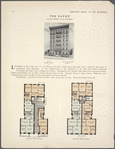 The Savoy, 610-612 West 111th Street; Plan of first floor; Plan of upper floors.