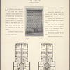 The Grant, 518 West 122nd Street; Plan of first floor; Plan of upper floors.