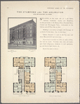 The Stamford and The Arlington, 502-504 and 506-508 West 113th Street; Plan of first floor; Plan of upper floors.