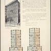 The Hyperion, 318-320 West 84th Street; Plan of first floor; Plan of upper floors.