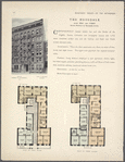 The Rosedale, 352-354 West 118th Street between Manhattan and Morningside Avenues; Plan of first floor; Plan of upper floors.