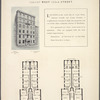 135-137 West 123rd Street; Plan of first floor; Plan of upper floors.