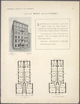 135-137 West 123rd Street; Plan of first floor; Plan of upper floors.