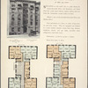 Riverview Court, 629 West 136th Street; Plan of first floor; Plan of upper floors.
