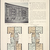 The Glenwood and Altoona, 615-619 West 135th Street; Plan of first floor; Plan of upper floors.